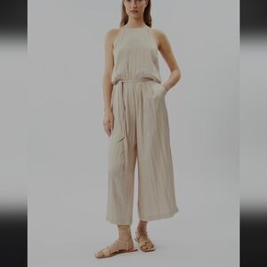 Deluc Laubser Powder Blue Jumpsuit Sz Small